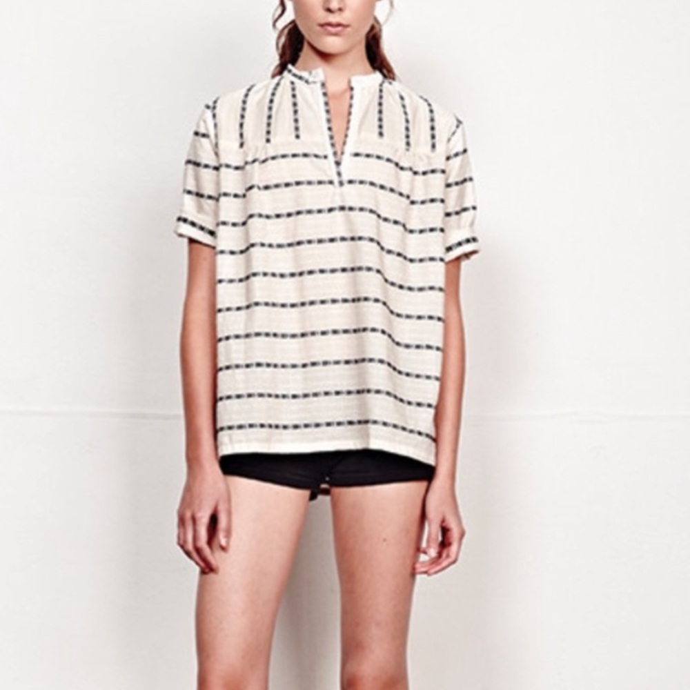 Ace & Jig Saltspring Top in Rosette size XS but can fit XS-M